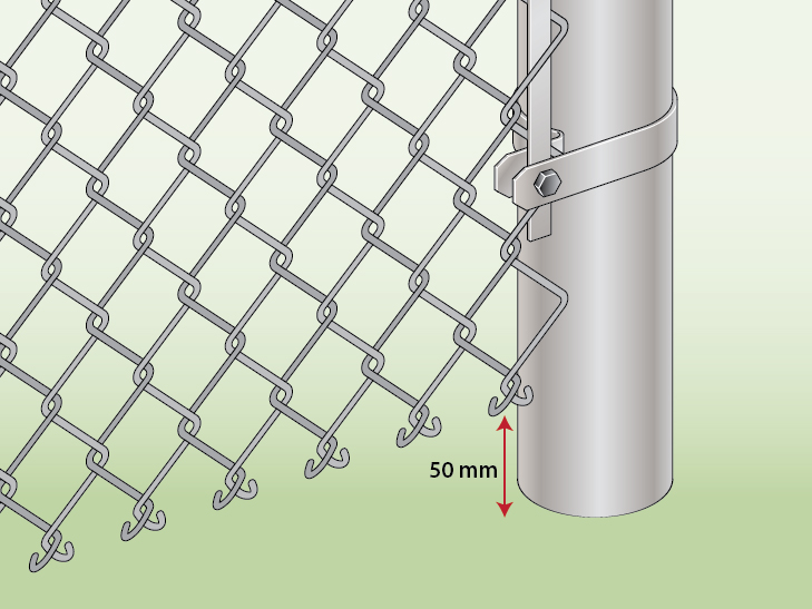 How to Install a Chain Link Fence (Traditional) Wire Fence