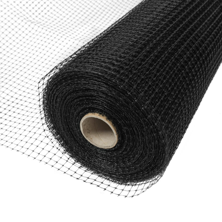 roll-of-black-mesh