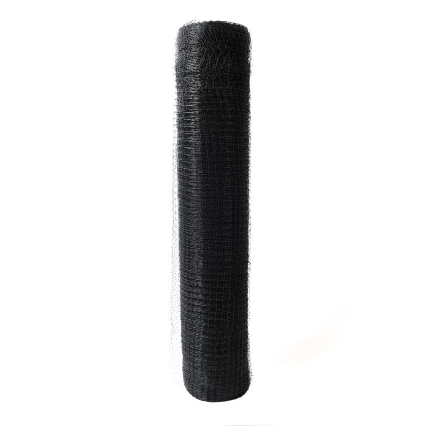 roll-of-black-mesh-standing-up