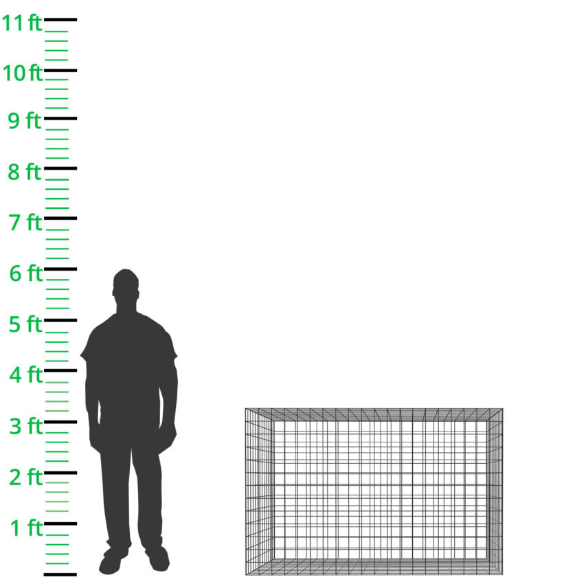 4-L150cm-x-D97.5cm-x-H97.5cm-Gabion-silhouette