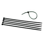 Black 11 Inch Cable Ties (Pack of 100)