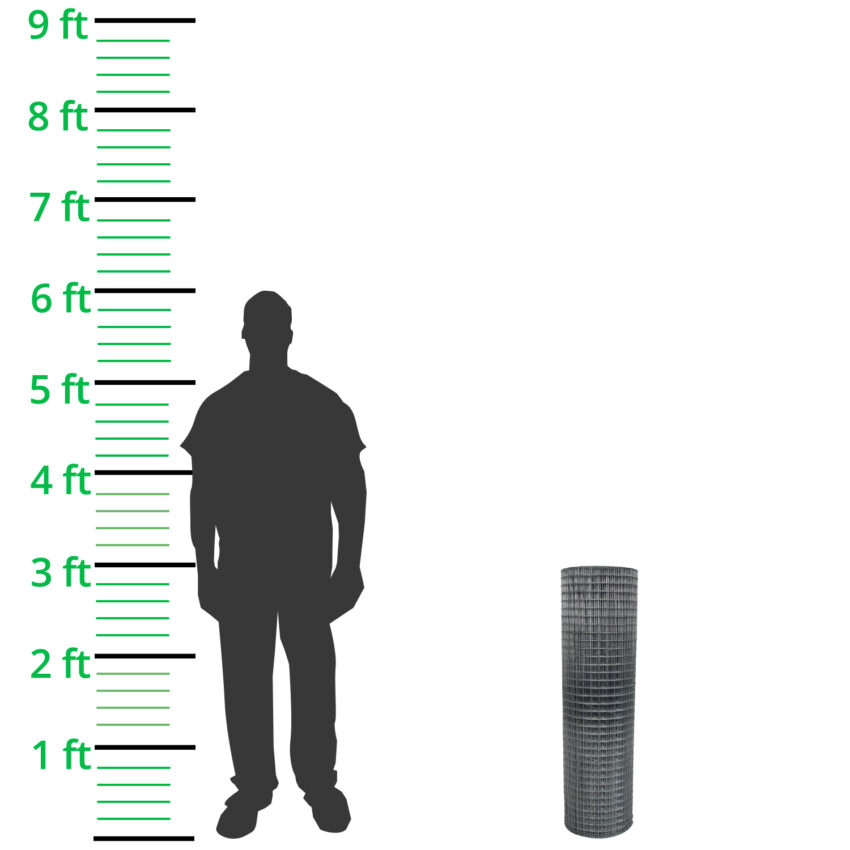 25mm-x-25mm-ECONOMY-Welded-Wire-Mesh-H90cm-x-L30m-19g-roll-height