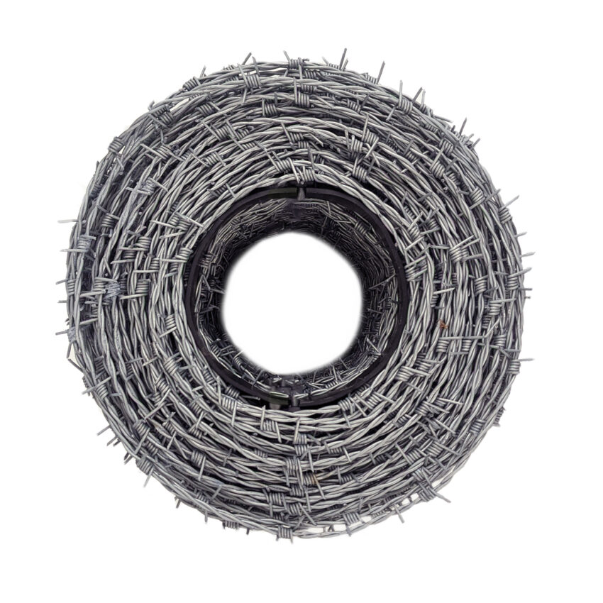 thumbnail image 2 of 300 Ft Roll 16 Gauge Galvanized Steel Barbed Wire - 1 Coil - USA Made 2 of 6
