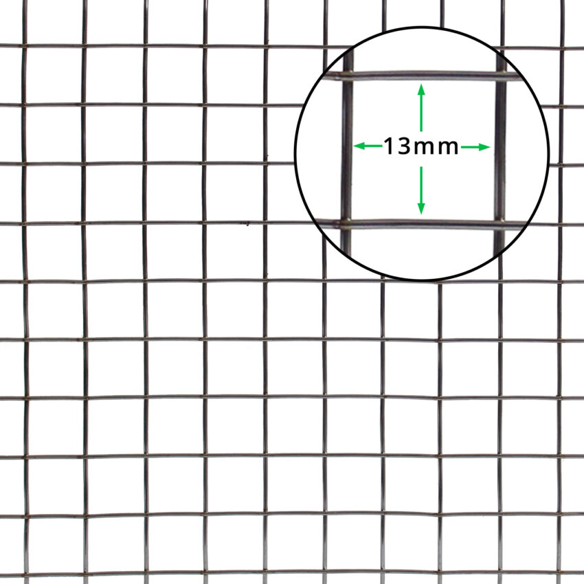 13mm-Stainless-Steel-Mesh-Roll-H90cm-x-L30m-19g-hole-size