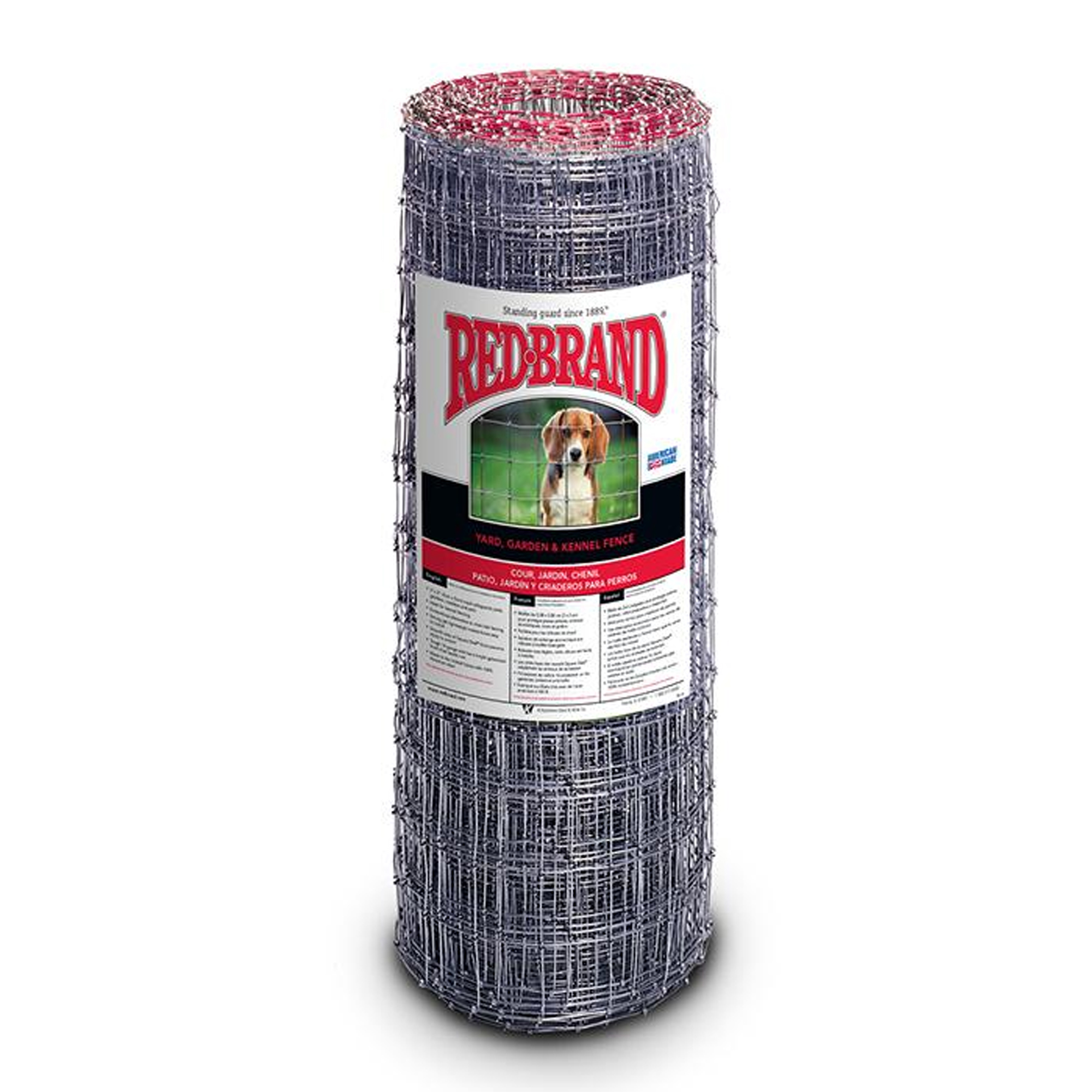 50mm x 50mm Red Brand Dog & Kennel Fence (H90cm x L30m) 16g. Wire Fence
