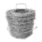 2mm High Tensile Galvanised Barbed Wire (200m Coil)