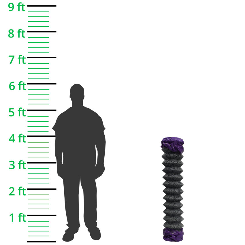 1.2m-x-25m-Galvanised-Chain-Link-Fence-12g-height