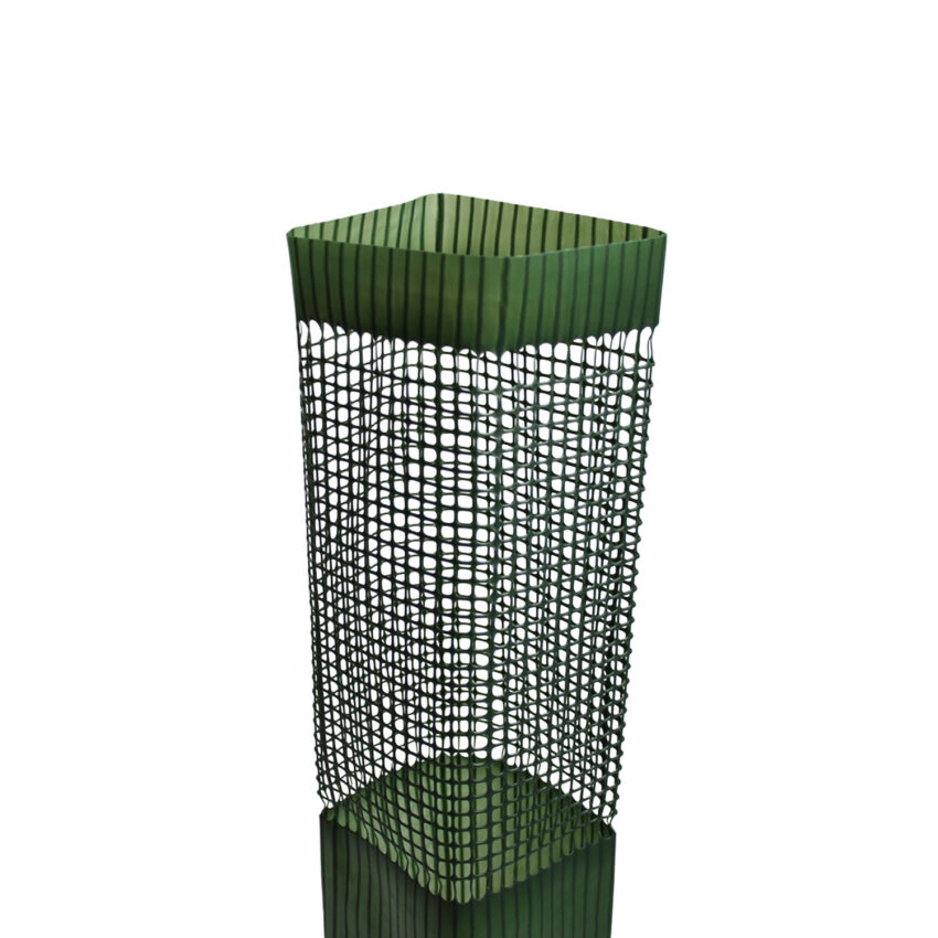 60cm-x-13cm-Green-Plastic-Tree-Guard-Shelter-top