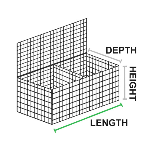 Gabion Stone Calculator (QUICK & SIMPLE) Wire Fence