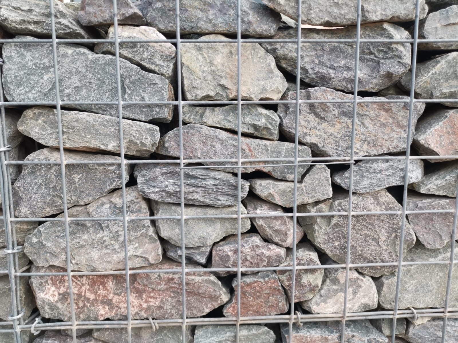 Granite Stone for Gabions Wire Fence