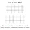 L202.5cm-x-H45cm-Welded-Gabion-Panel-(3mm-dia)-gabion-panel-kits-pack