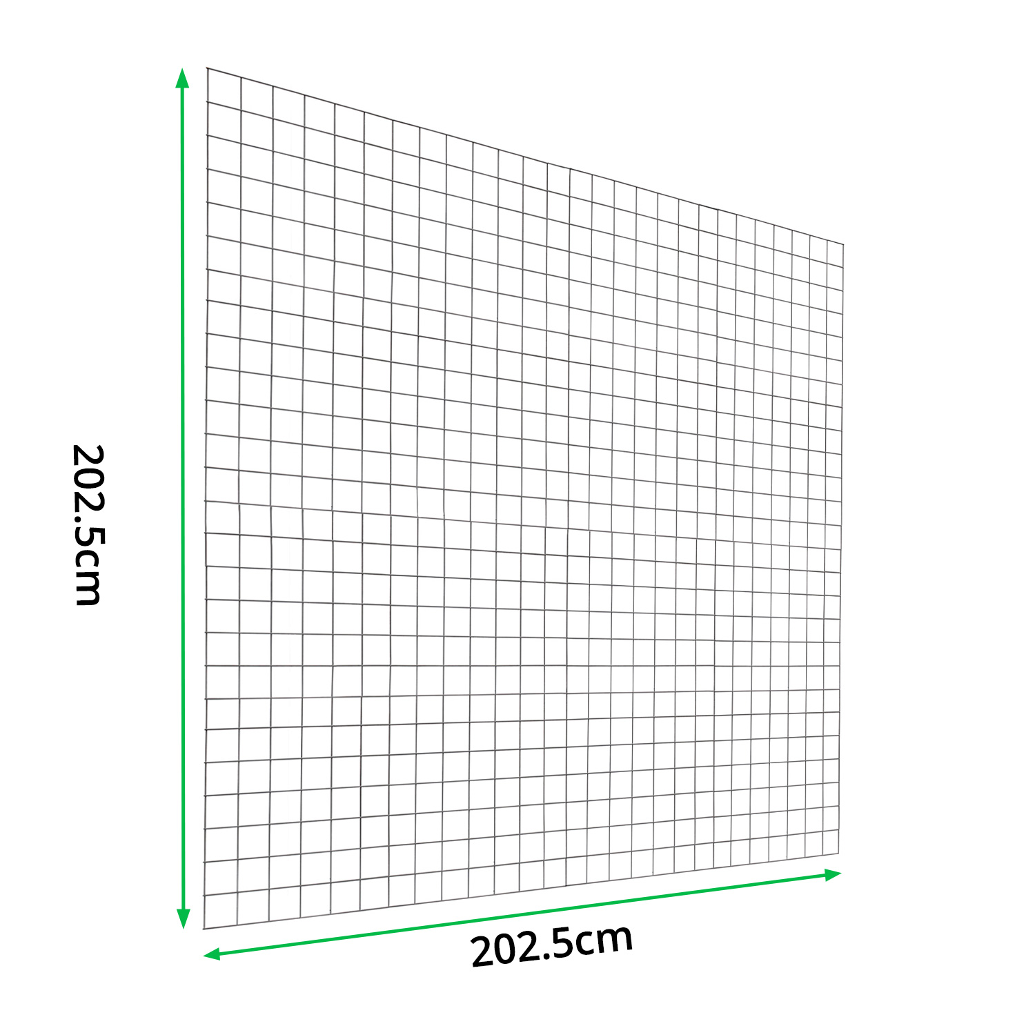 PVC-L202.5cm-x-H202.5cm-Welded-Gabion-Panel-(3.2mm-dia)-measurements