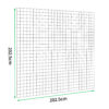 PVC-L202.5cm-x-H202.5cm-Welded-Gabion-Panel-(4.3mm-dia)-measurements