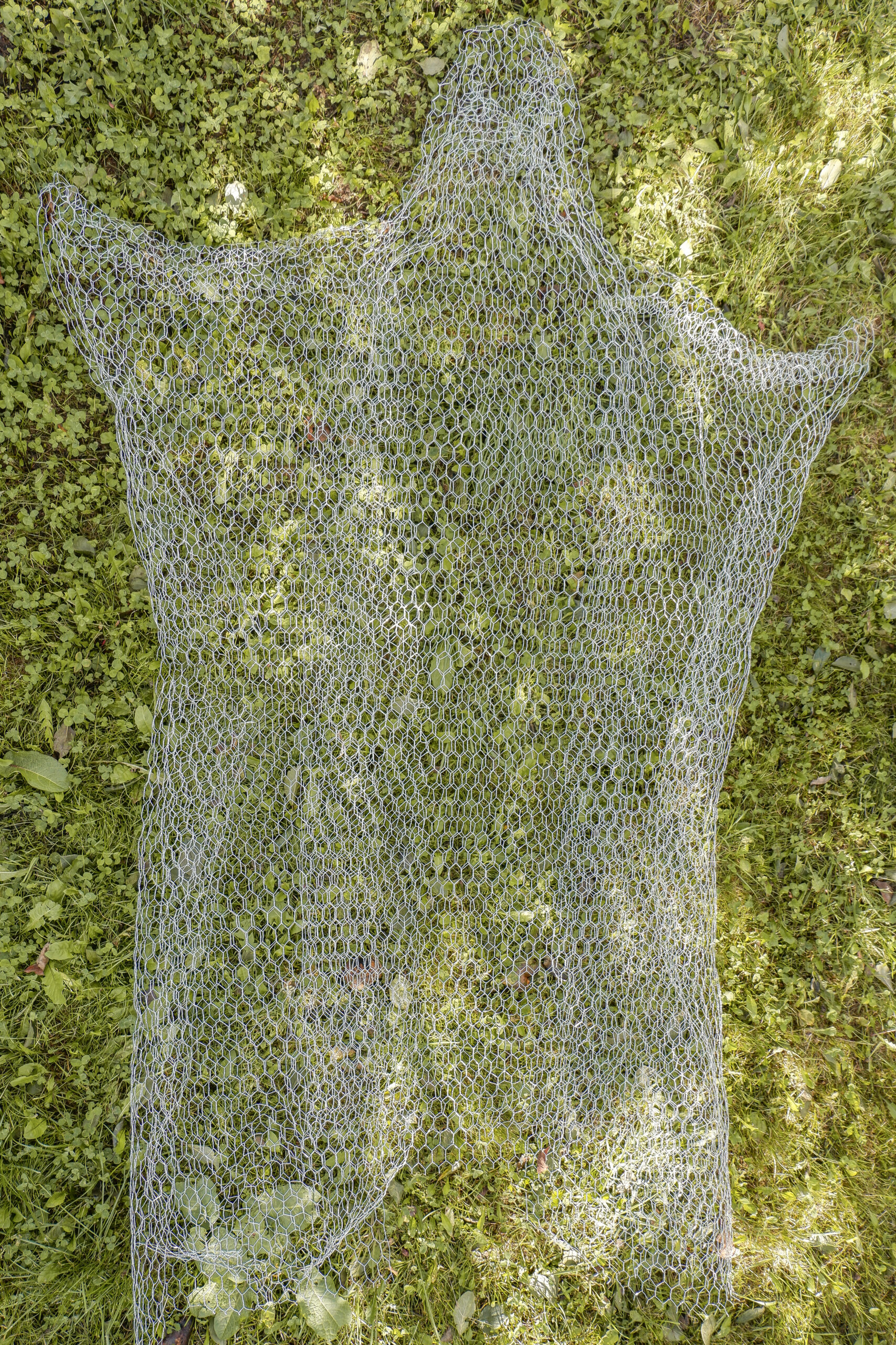 How to Make Chicken Wire Ghost Figures (Easy Steps) Wire Fence