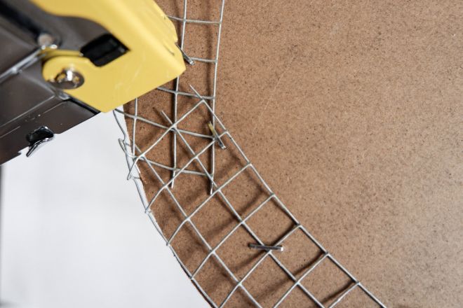 staple-mesh-to-plywood