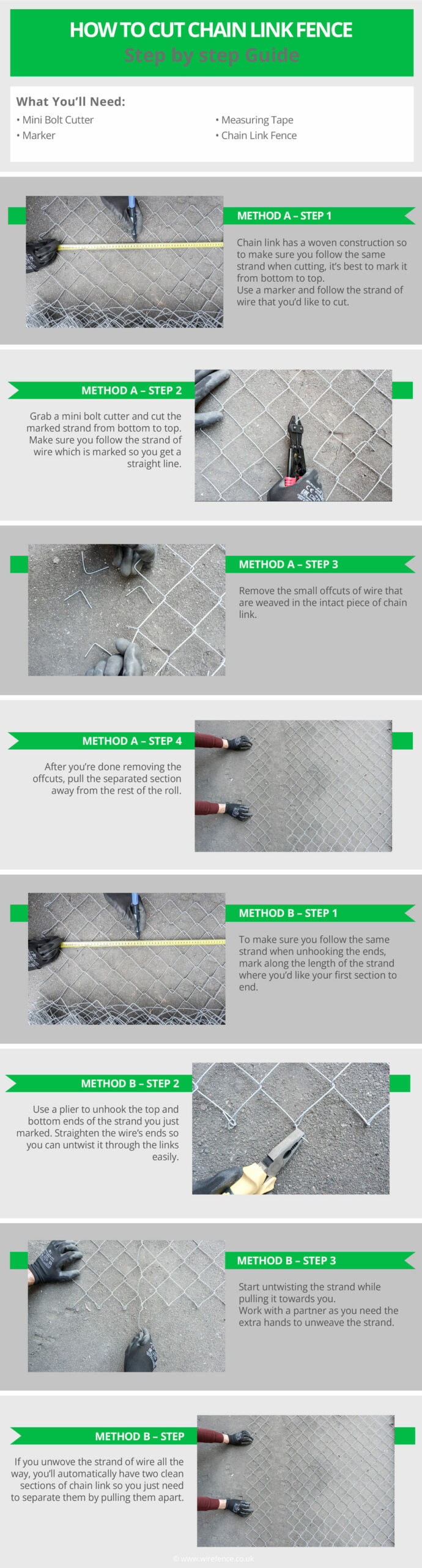 how-to-cut-a-chain-link-fence