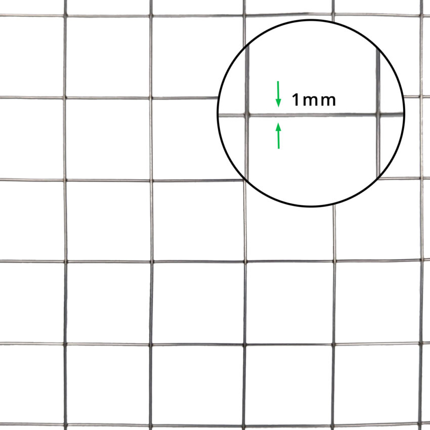 25mm-Stainless-Steel-Mesh-Roll-(H30cm-x-L30m)-19g-wire-dia