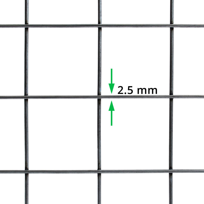 50mm-ECONOMY-Wire-Mesh-Security-Fence-H90cm-x-L25m-12g-wire-dia