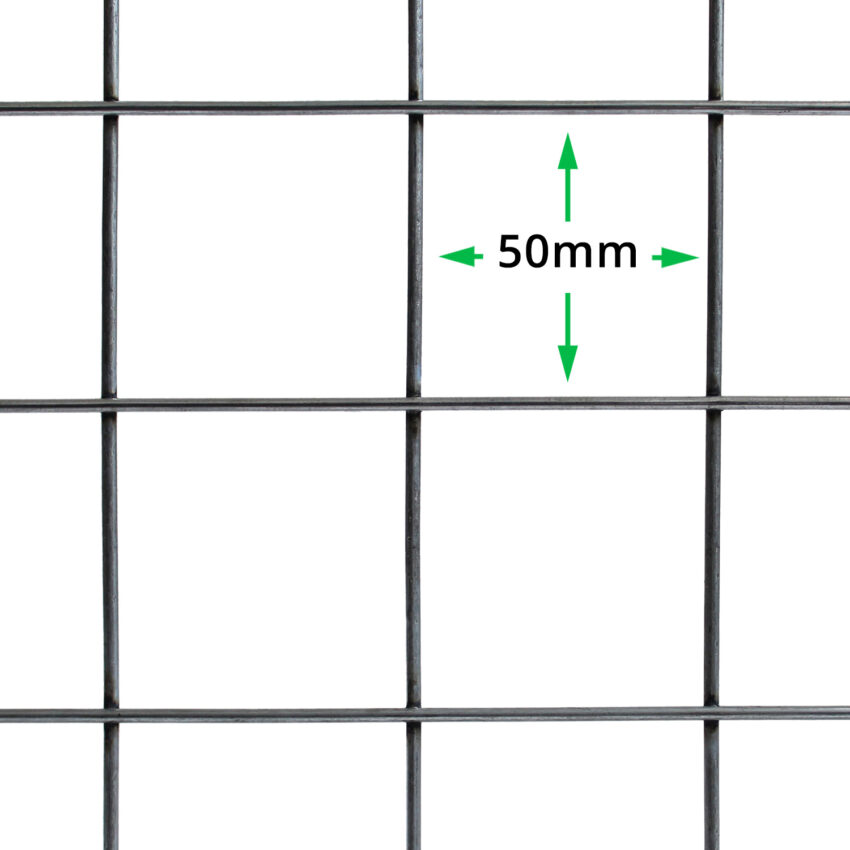50mm-ECONOMY-Wire-Mesh-Security-Fence-H90cm-x-L25m-12g-hole-size