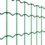 Green PVC Coated Border Fence (H1.8m x L25m)