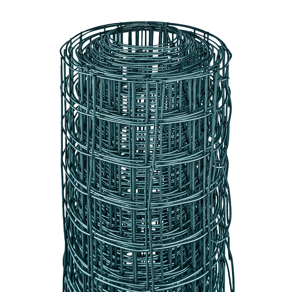 50mm x 50mm PVC Coated Welded Mesh (H1.8m x L25m) 12g/10g. Wire Fence