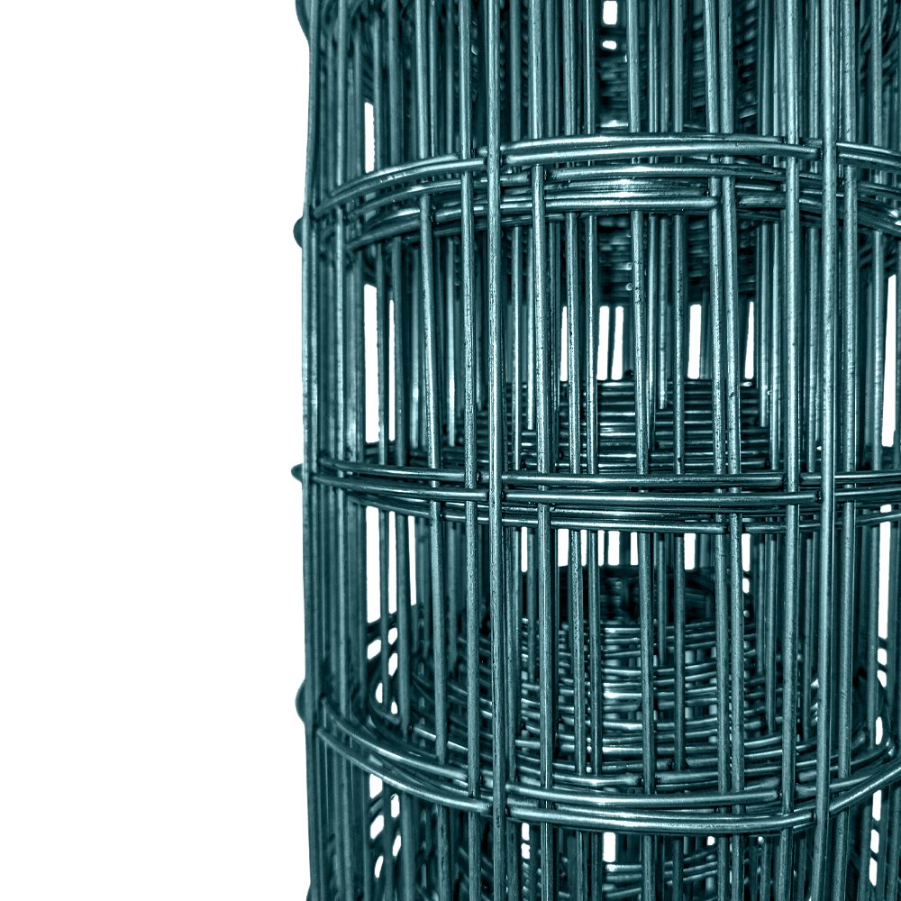 50mm x 50mm PVC Coated Welded Mesh (H1.8m x L25m) 12g/10g. Wire Fence