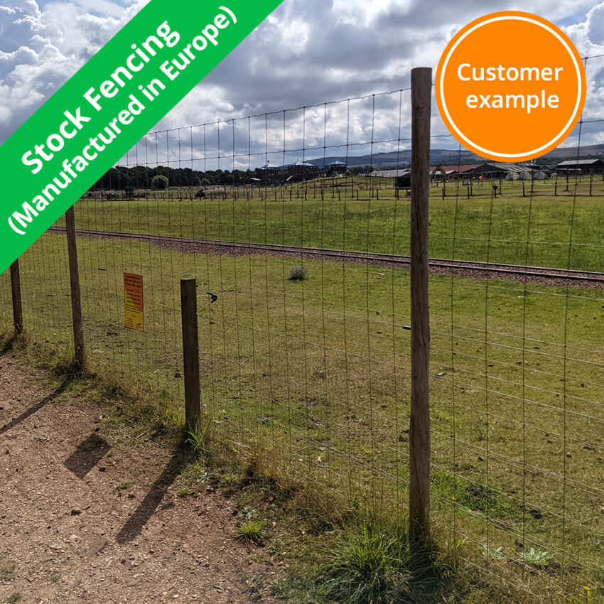 Stock Fence HT13/190/15 100m Wire Fence