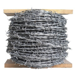 2.5mm-Galvanised-Barbed-Wire-200m-Coil-front