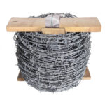 2mm High Tensile Galvanised Barbed Wire (200m Coil)