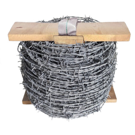 2mm-High-Tensile-Galvanised-Barbed-Wire-200m-Coil