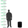 38mm-x-38mm-Premium-Black-PVC-Mesh-H60cm-xL30m-10-9g-roll-height