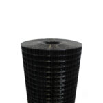 38mm x 38mm Premium Black PVC Mesh (H42cm xL30m) – 10/9g