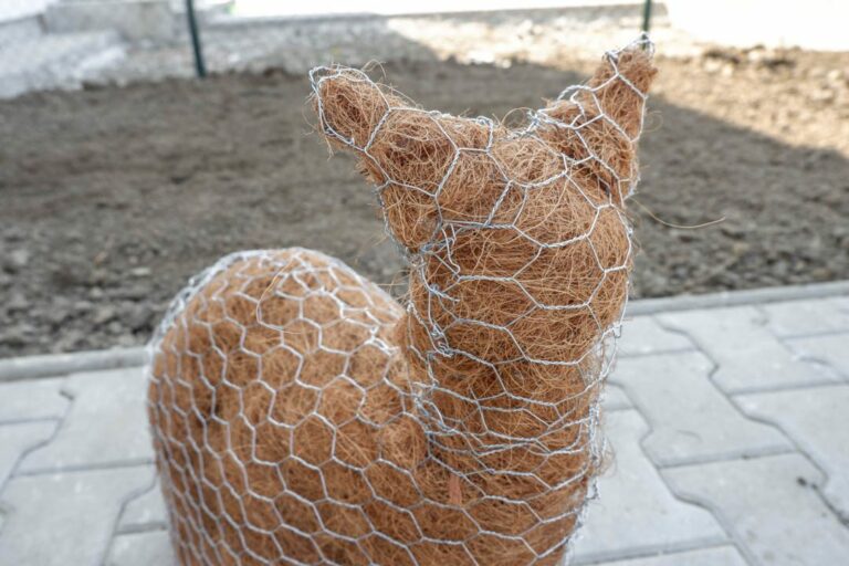 How to Make Topiary Frames with Chicken Wire (Easy Guide) Wire Fence