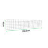 L202.5cm-x-H45cm-Welded-Gabion-Panel-(4mm-dia)-measurements