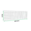 L202.5cm-x-H45cm-Welded-Gabion-Panel-(5mm-dia)-measurements