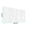 PVC-L202.5cm-x-H97.5cm-Welded-Gabion-Panel-(3.2mm-dia)-measurements