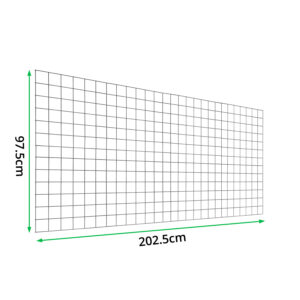 PVC-L202.5cm-x-H97.5cm-Welded-Gabion-Panel-(3.2mm-dia)-measurements