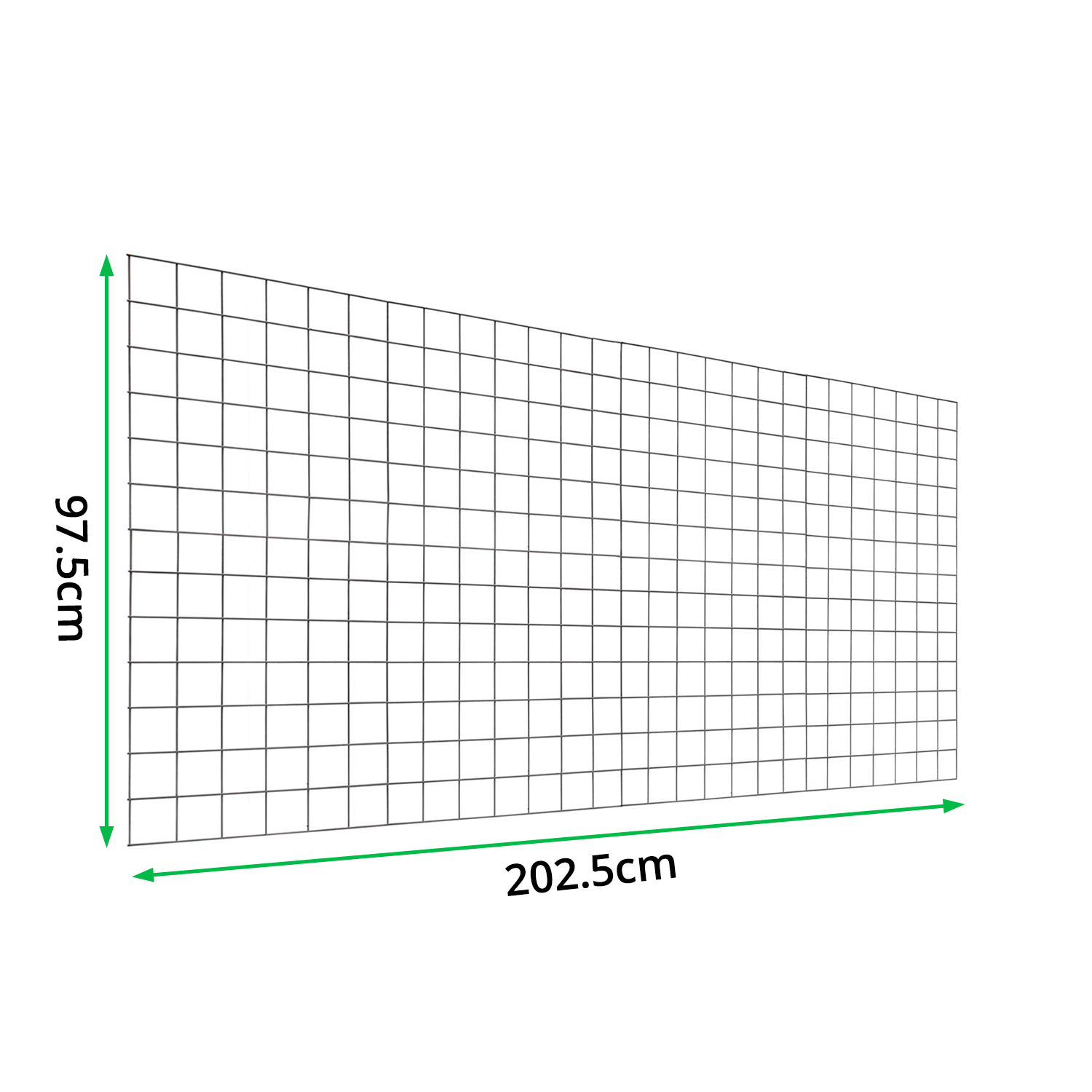 PVC-L202.5cm-x-H97.5cm-Welded-Gabion-Panel-(3.2mm-dia)-measurements