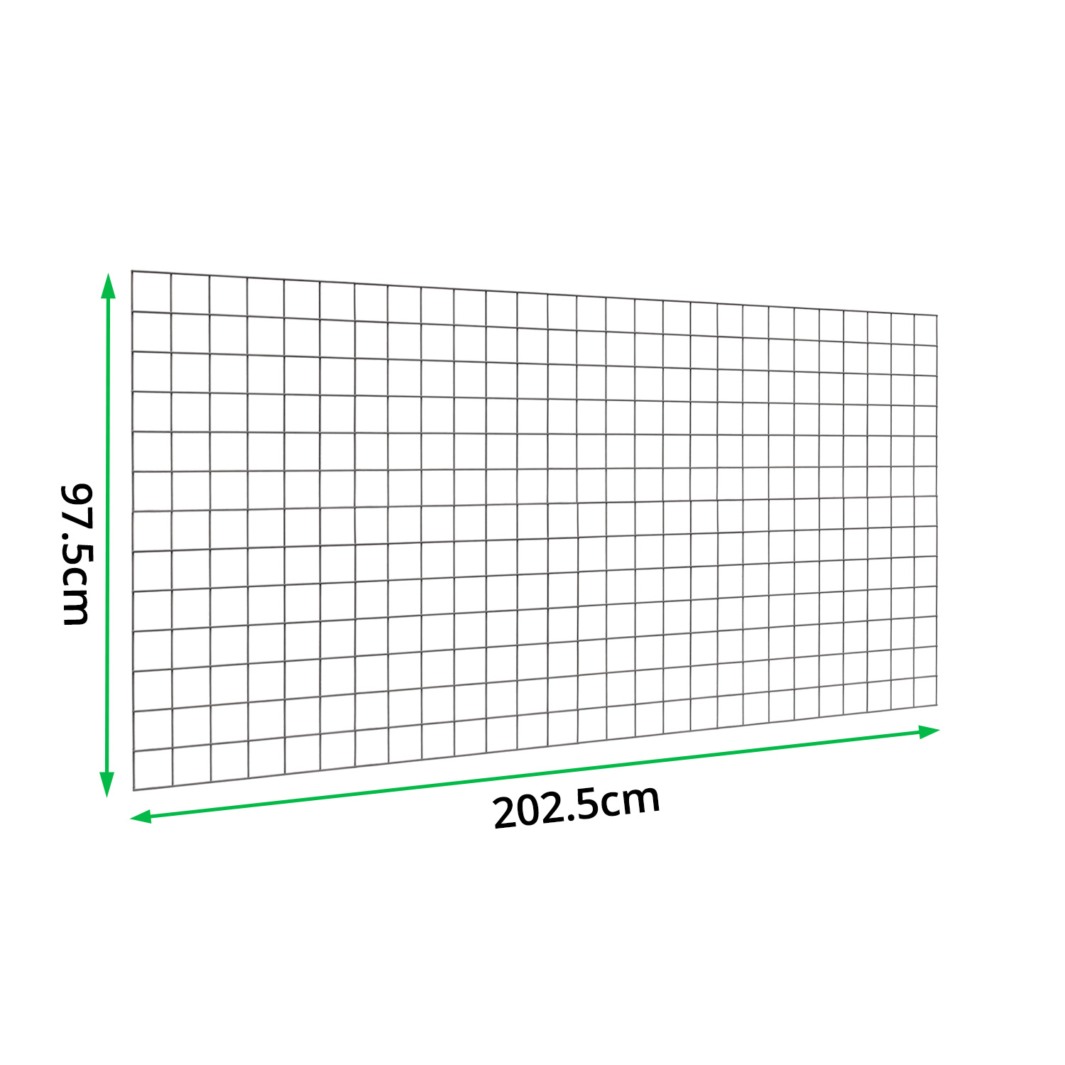 PVC-L202.5cm-x-H97.5cm-Welded-Gabion-Panel-(4.3mm-dia)-measurements