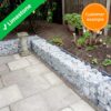 limestone-gabion-flowerbed