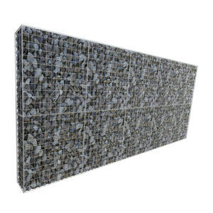 L487.5cm-D22.5cm-H195cm-Gabion-Wall-Kit-diagonal-with-stones