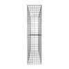 L97.5cm-D45cm-H195cm-Gabion-Wall-Kit-side