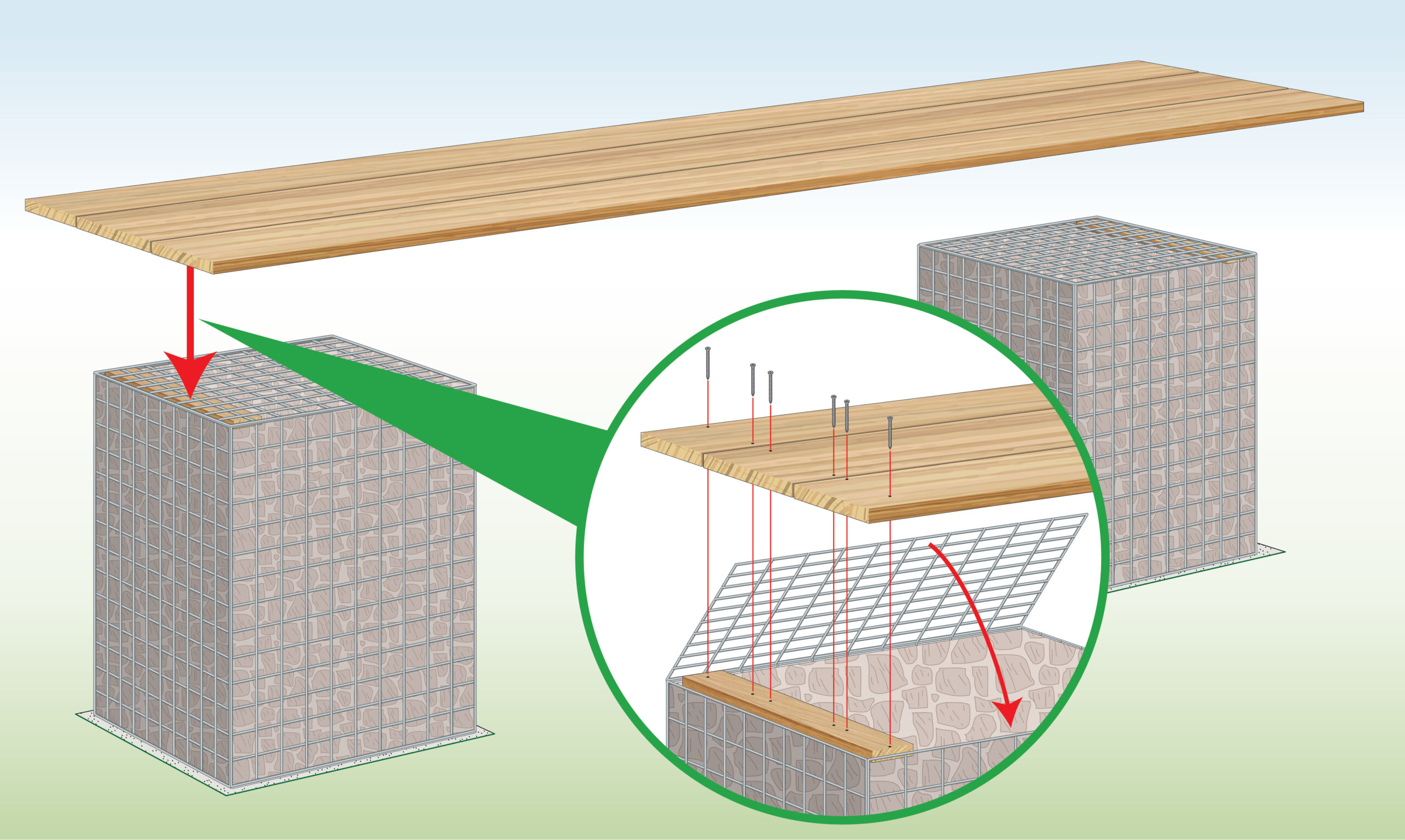 Gabion-table-or-bench-fit-wooden-top