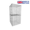 L97.5cm-D97.5cm-H195cm-Gabion-Wall-Kit-made-in-britain