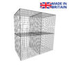 L195cm-D97.5cm-H195cm-Gabion-Wall-Kit-made-in-britain