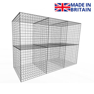 L292.5cm-D97.5cm-H195cm-Gabion-Wall-Kit-made-in-britain