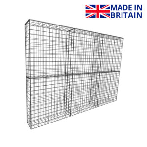 L292.5cm-D22.5cm-H195cm-Gabion-Wall-Kit-made-in-britain