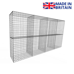 L390cm-D45cm-H195cm-Gabion-Wall-Kit-made-in-britain