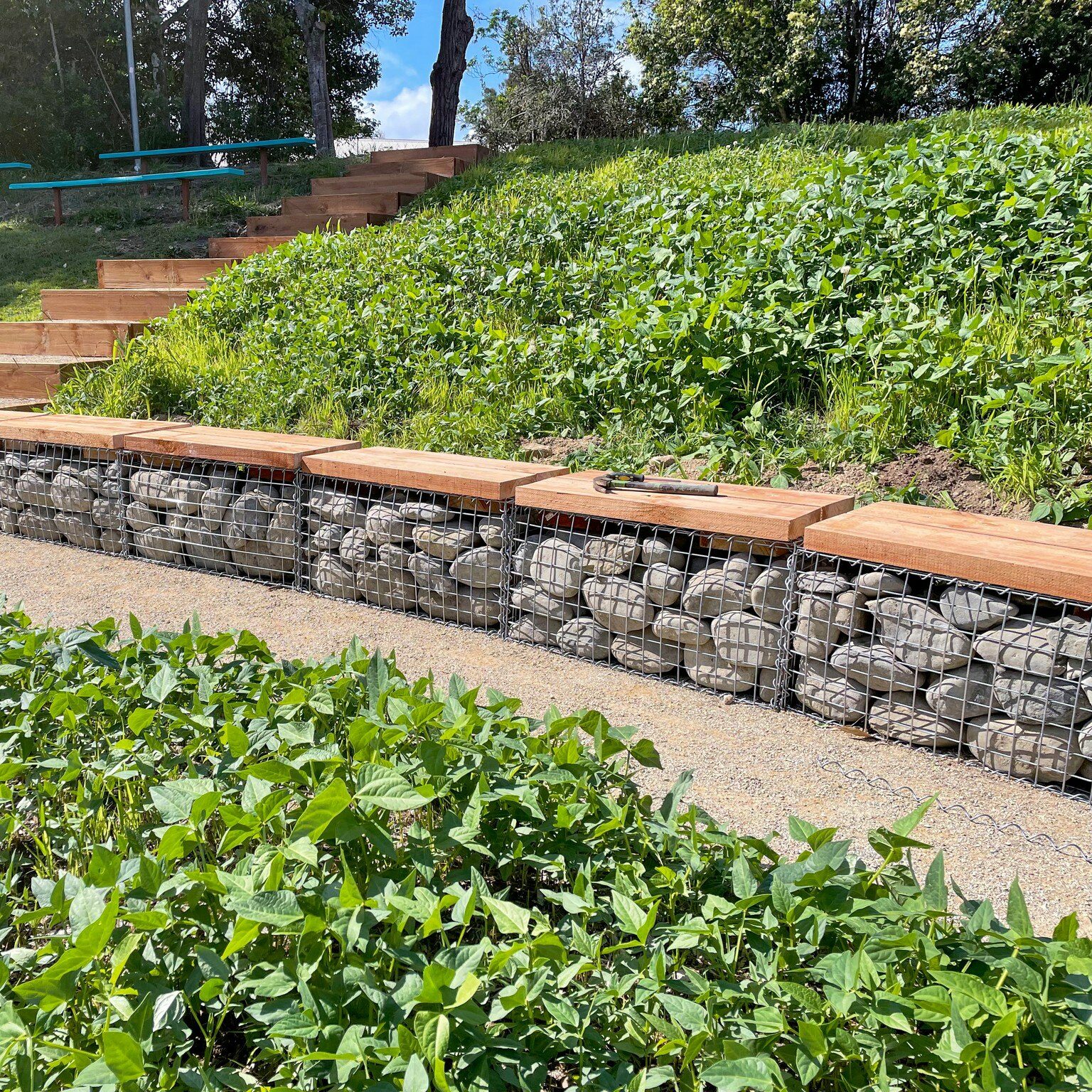 gabion-seating