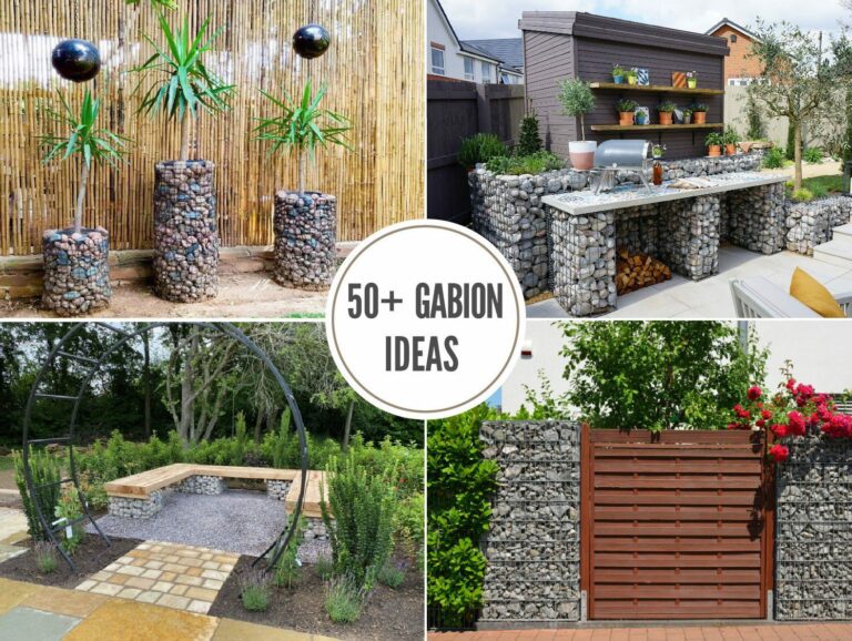 Gabion Ideas (70+ PHOTOS) Wire Fence